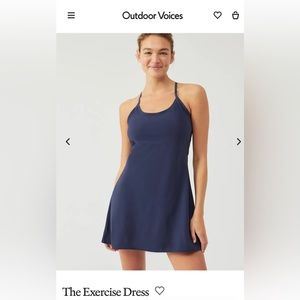 Outdoor Voices Dress - Navy L